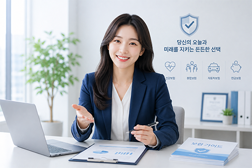 보험 상담 접수 이미지